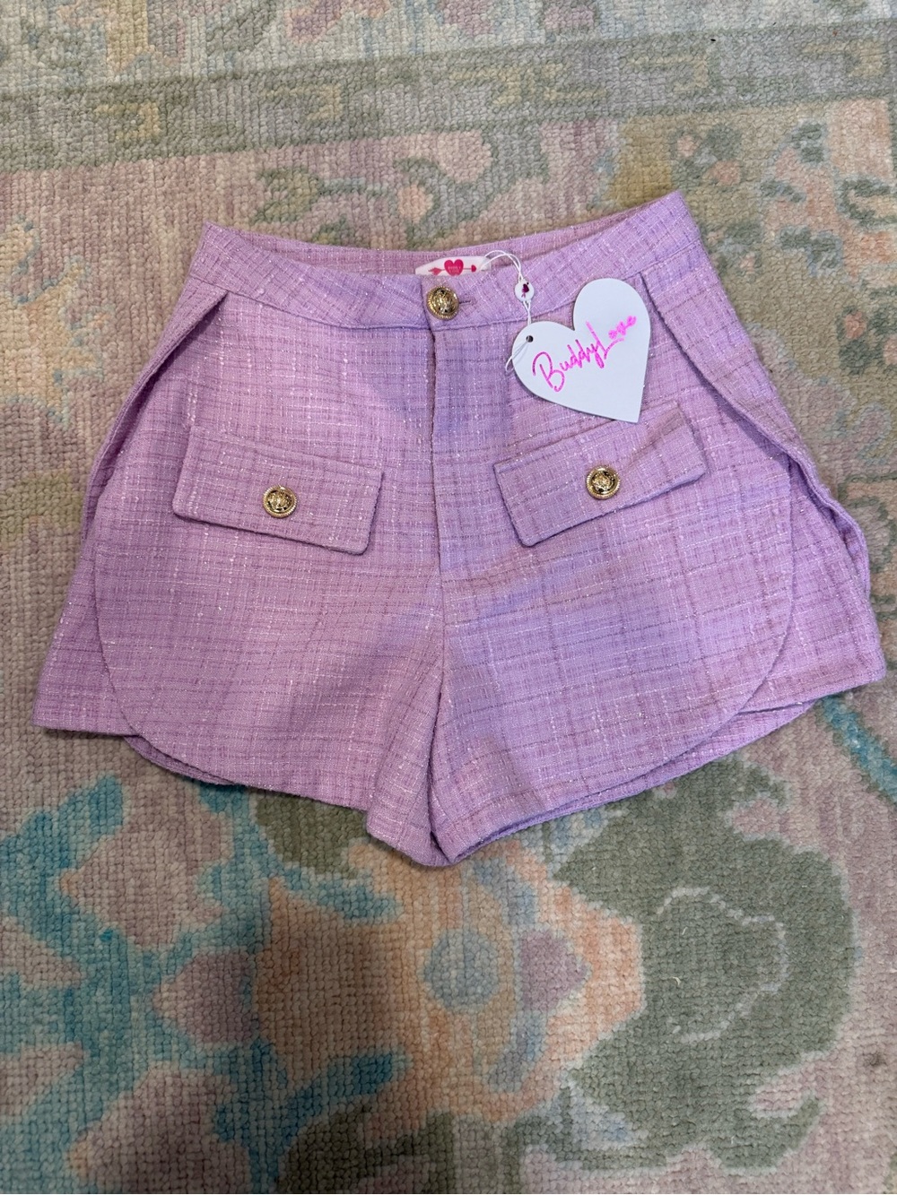 NWT Buddy Love Tweed Shorts